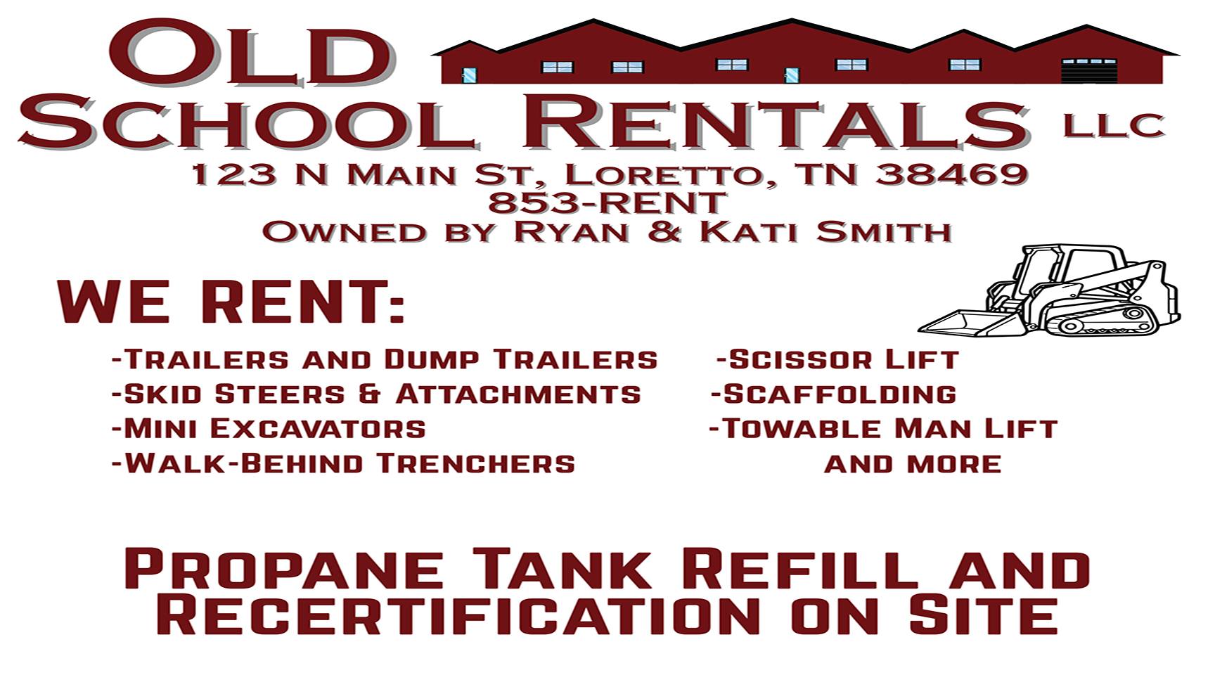 Business Spotlight for Old School Rentals LLC