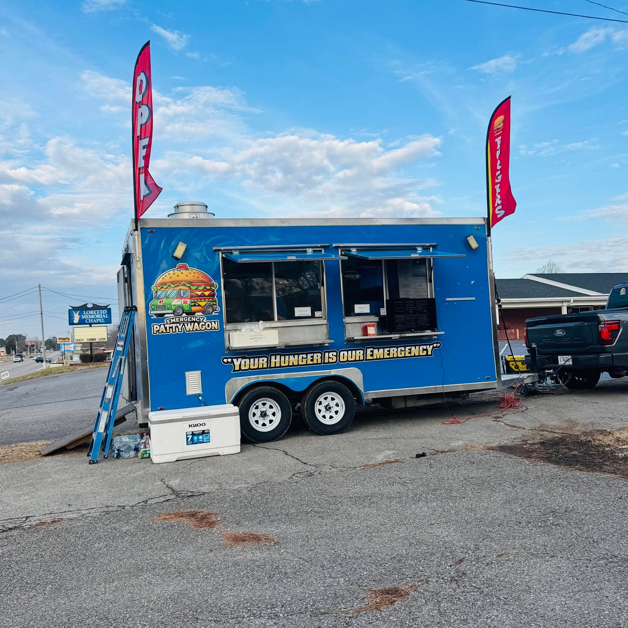 Business Spotlight for Emergency Patty Wagon