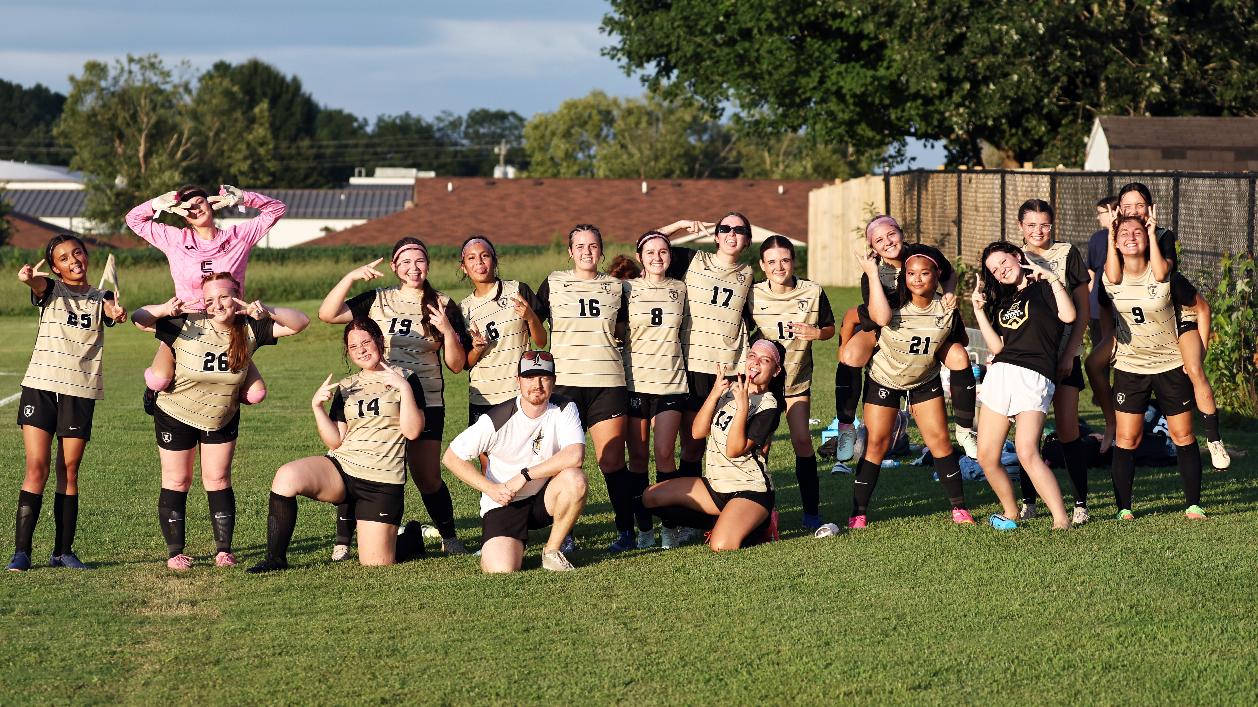 Lady Mustangs Soccer Team